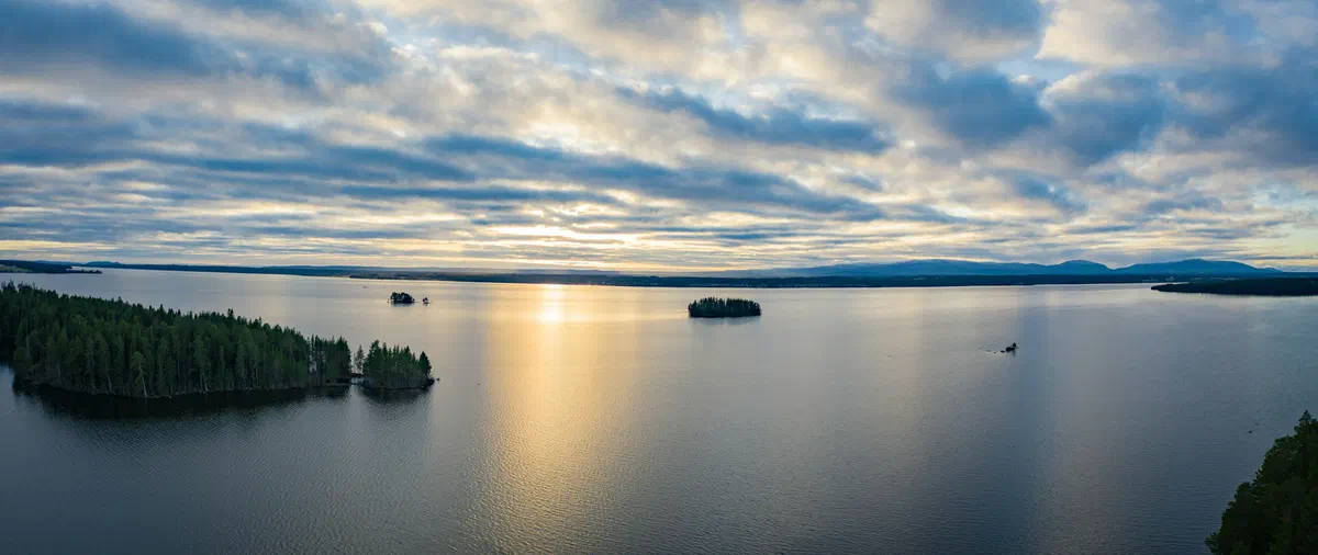 Storsjön en sommarkväll