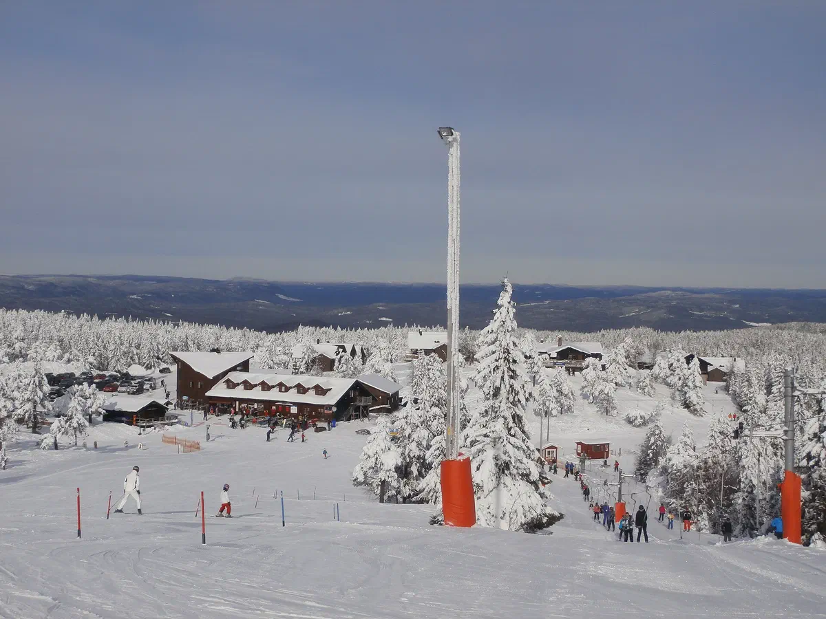 Hovfjället i februari.